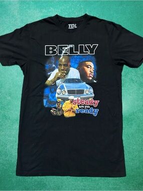 Belly Movie Promo DMX Nas Shirt